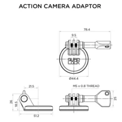 Action Camera Adaptor