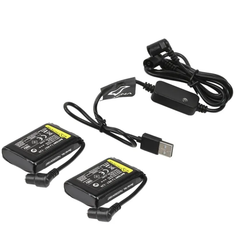Battery + USB Charger Kit 7,4V/2,2A