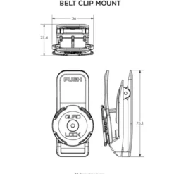 Belt/Backpack Clip Mount