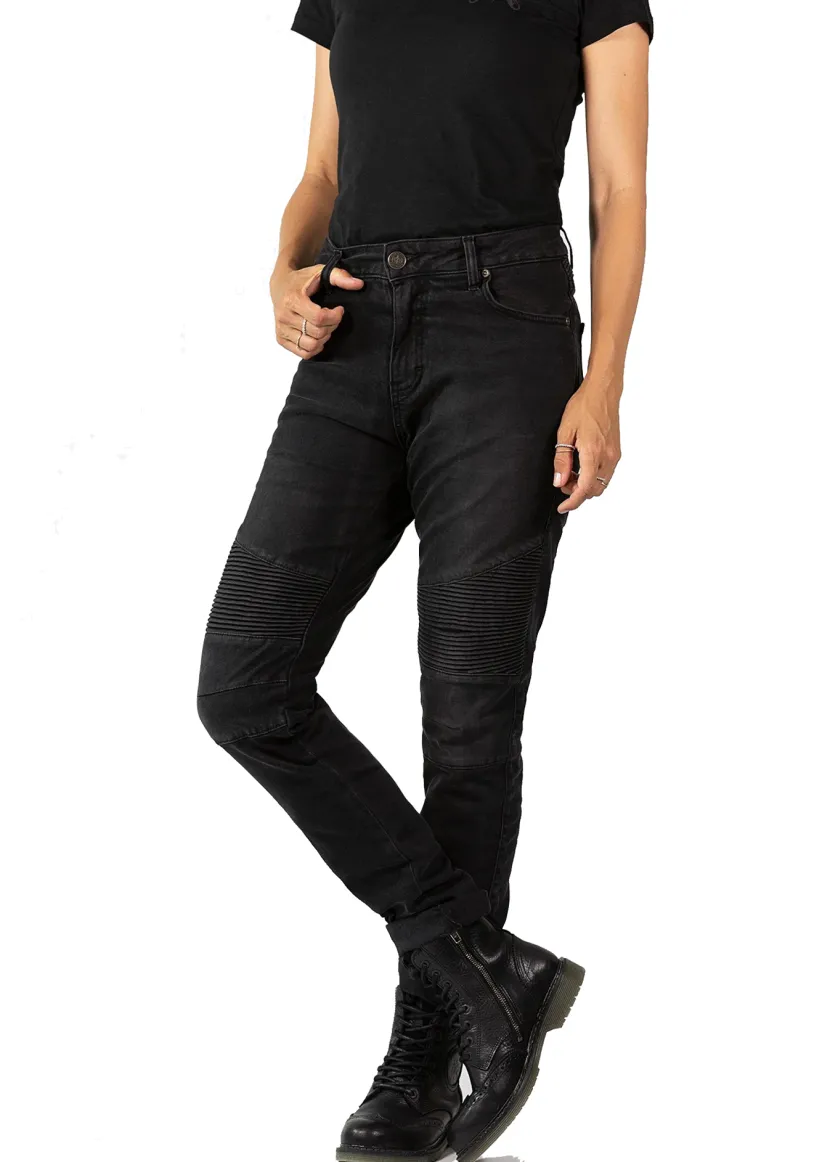 Betty Biker Jeans Black Used