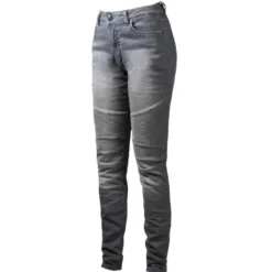 Betty Biker Jeans Light Grey