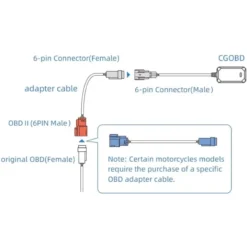 CG OBD Adapterkabel