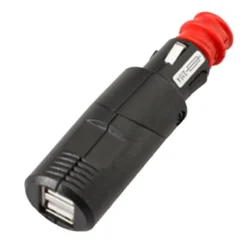 Double USB Adapter with Universal Plug