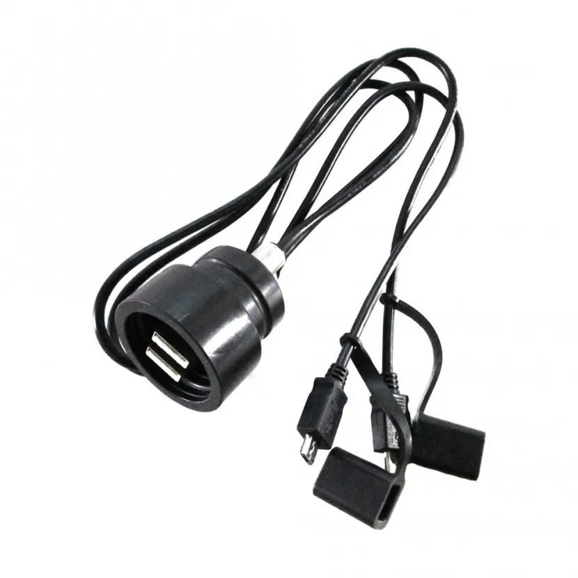 Dual USB Waterproof Plug