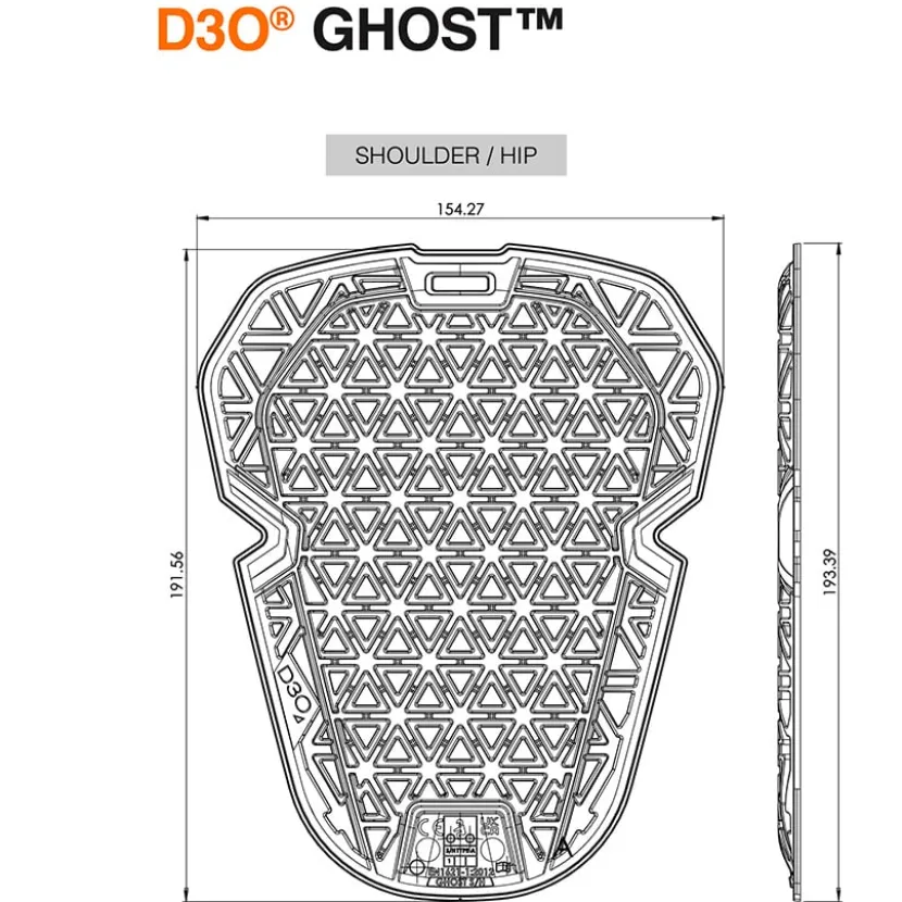 Ghost Heup/Schouder Protector Set Level 1