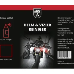 Helmet & Visor Cleaner + Microfibre Cloth