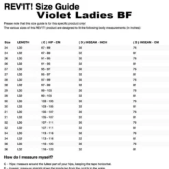 Jeans Violet Ladies BF