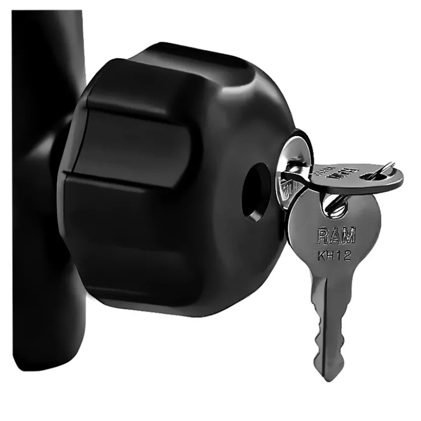 Key Lock Knob for B Size Socket Arms