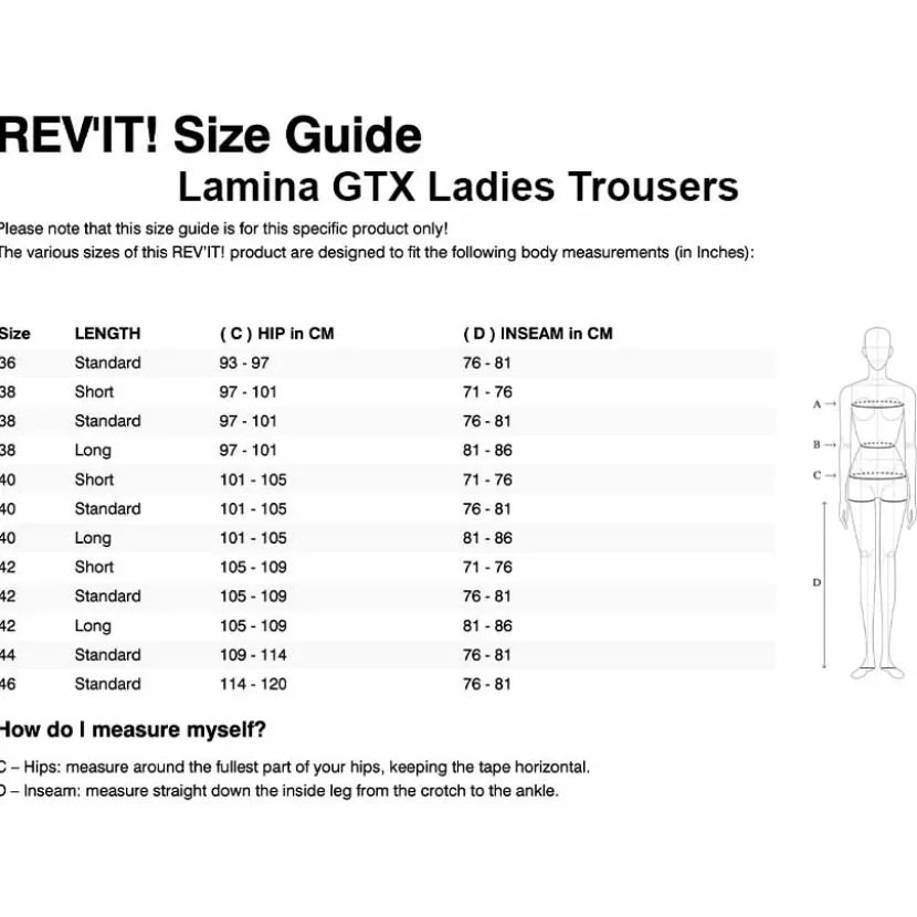 Lamina GTX Ladies Trousers