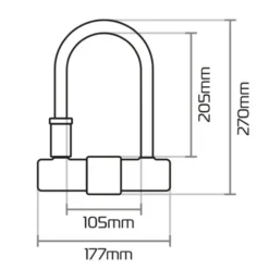 Magnum U-lock