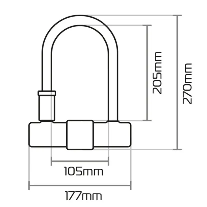 Magnum U-lock