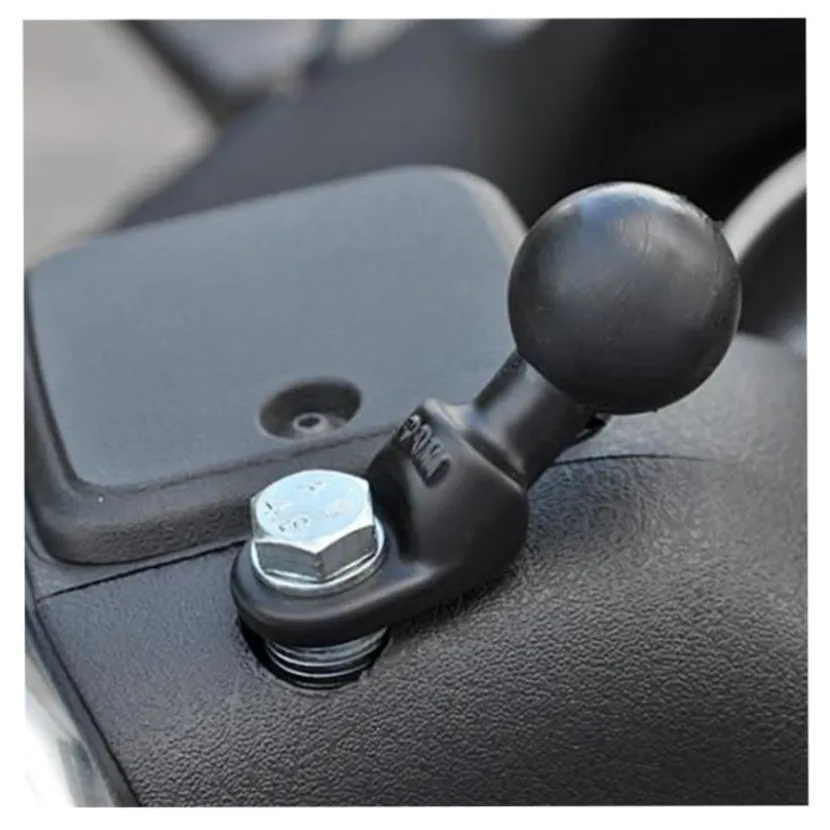9mm Angled Bolt Head Adaptor Ball Base