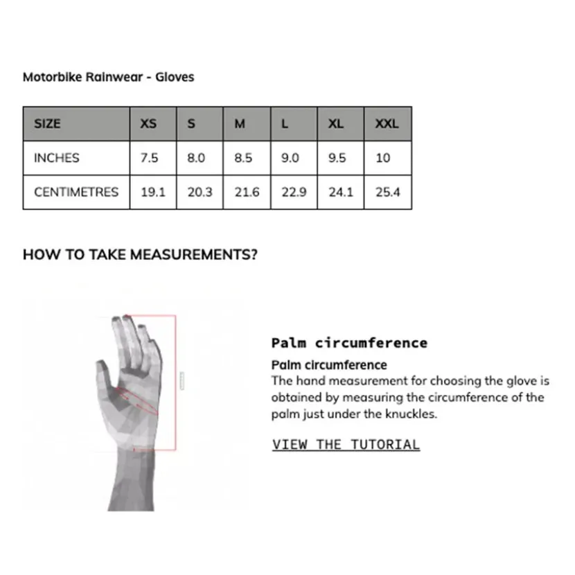 Rain Overgloves