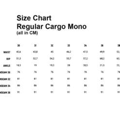 Regular Cargo Mono