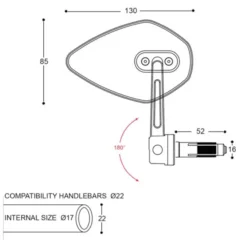 Skin-X Bar End B-Lux