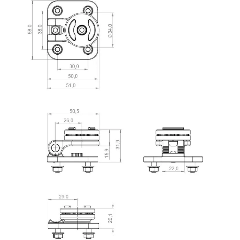 SP GPS Cradle Mount