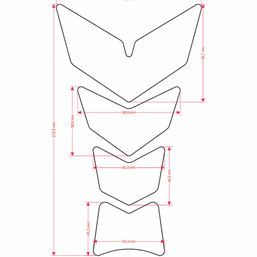 Tank Pad Soft Touch Tail