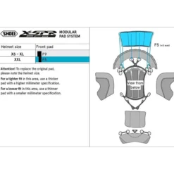 X-SPR Pro Center Pad Front Type-P