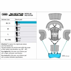 X-SPR Pro Center Pad Nek Type-P